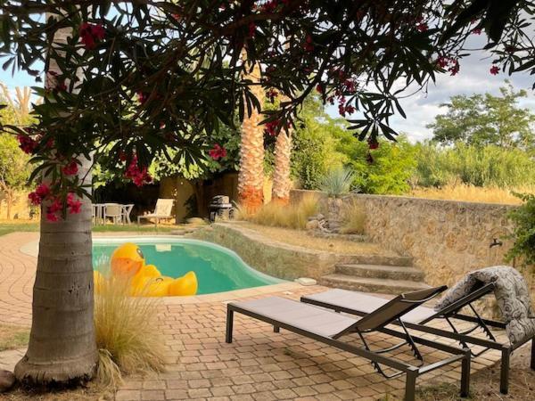 Chambres D'Hotes La Soulenque Luxury B & B Capestang Eksteriør bilde