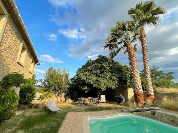 Chambres D'Hotes La Soulenque Luxury B & B Capestang Eksteriør bilde